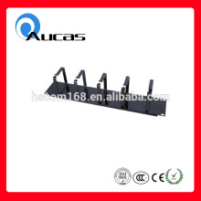 Fabrication en Chine 1U 2U gestion de câble avec anneau en métal 5pcs